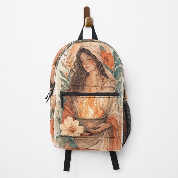 Item preview, Hestia – Greek Goddess of the Hearth Watercolour Painting designed and sold by GalleryKauffeld.