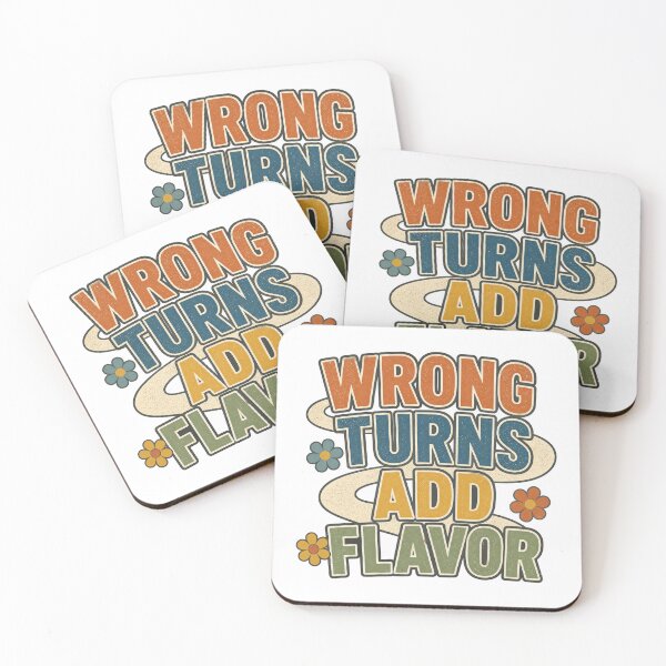 Item preview, Wrong Turns Add Flavor designed and sold by aihrgdesign.