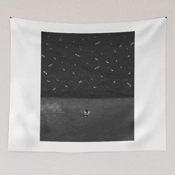 Item preview, Solitude Beneath a Flock of Birds designed and sold by GwenethPaulie.