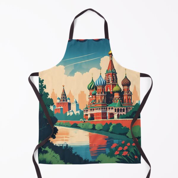 Item preview, Moscow Russia Vintage Travel Tourism designed and sold by TravelersGems.