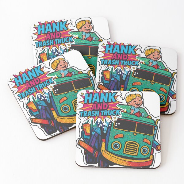 Item preview, Vintage Grunge Hank trash truck designed and sold by cesarshop.