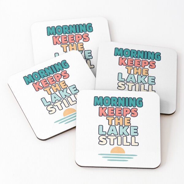 Item preview, Morning Keeps The Lake Still designed and sold by aihrgdesign.