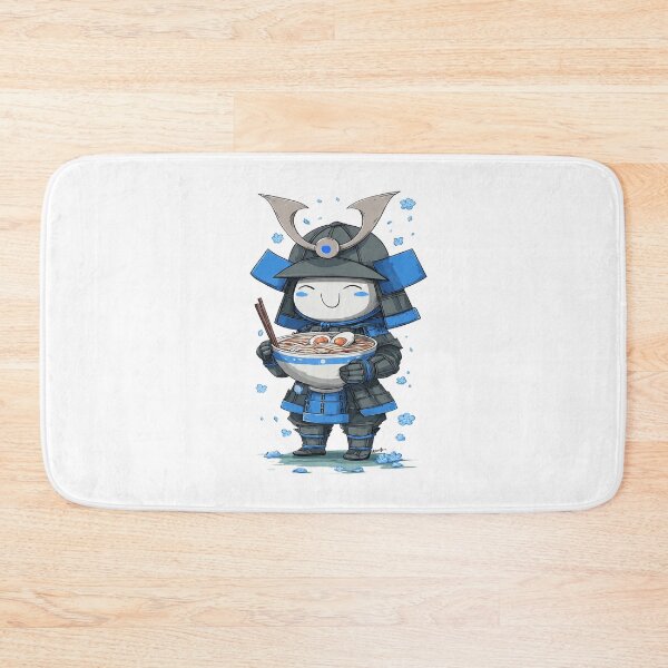 Item preview,  chibi samurai warrior ramen designed and sold by cutemakerotart.
