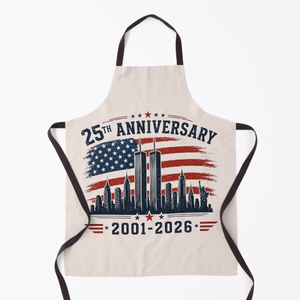 Artikelvorschau, Nie vergessen: 11. September, 25. Jahrestag 2001–2026, Zwillingstürme, amerikanische Flagge, Gedenkstätte entworfen und verkauft von Cchotlan.