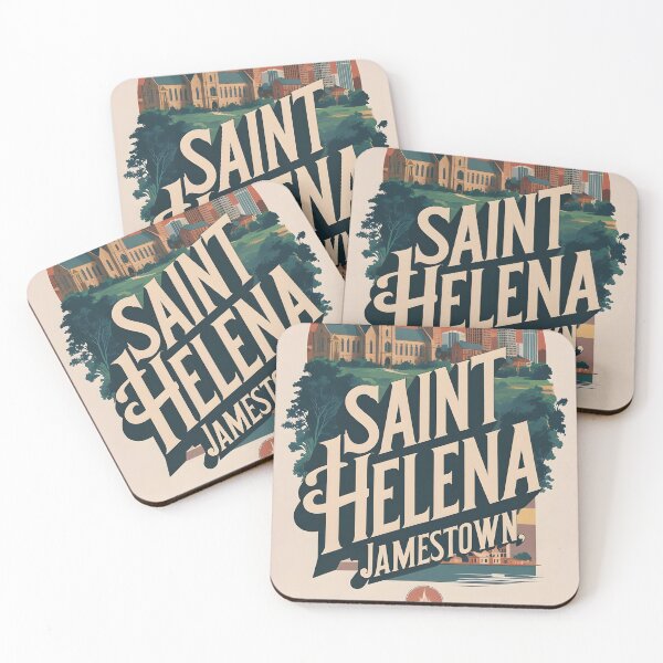 Item preview, Jamestown Saint Helena Vintage Travel designed and sold by TravelersGems.