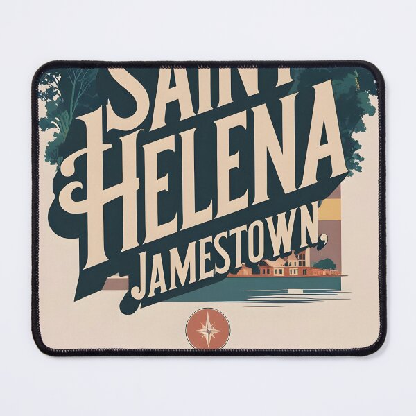 Item preview, Jamestown Saint Helena Vintage Travel designed and sold by TravelersGems.