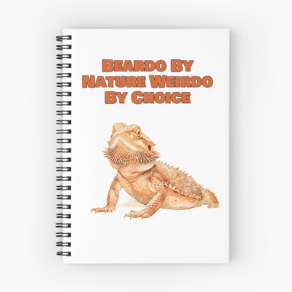 Item preview, Beardo By Nature Weirdo By Choice Bearded Dragon Design designed and sold by NatureUnleashed.