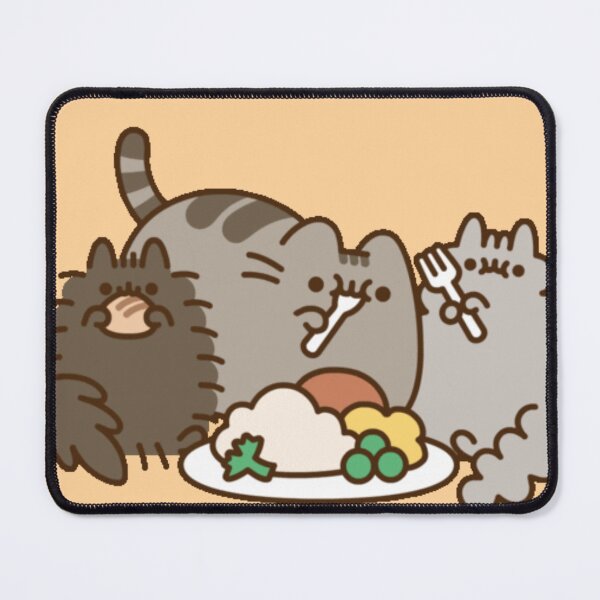 Item preview, pusheen family thanksgiving!! designed and sold by PLANET-VEE.