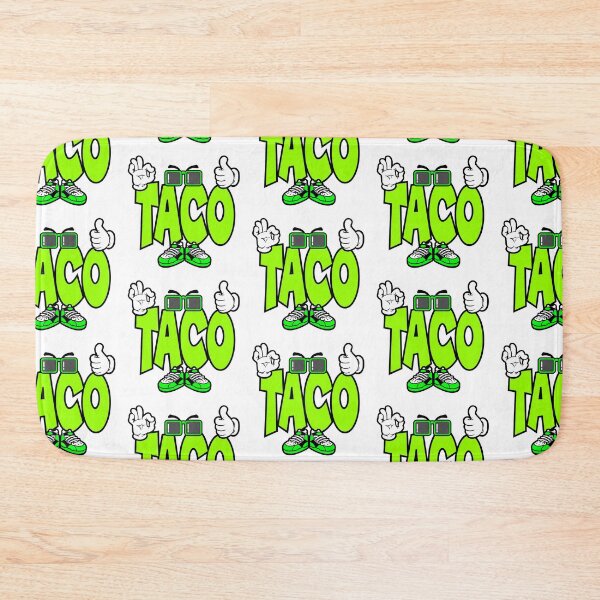 Item preview, TACO - FOOD Design Character Bold Retro designed and sold by NFTWords.