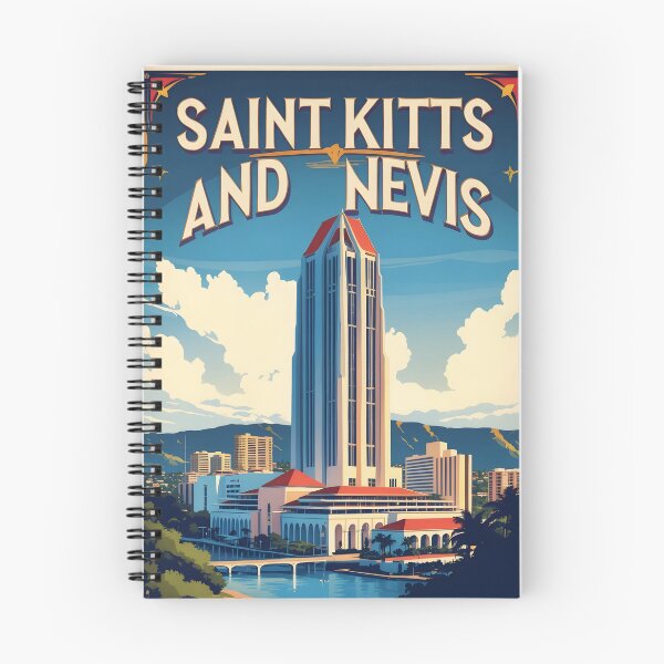 Item preview, Saint Kitts And Nevis Vintage Travel Tourism designed and sold by TravelersGems.