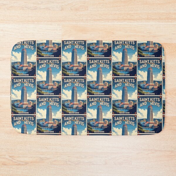 Item preview, Saint Kitts And Nevis Vintage Travel Tourism designed and sold by TravelersGems.