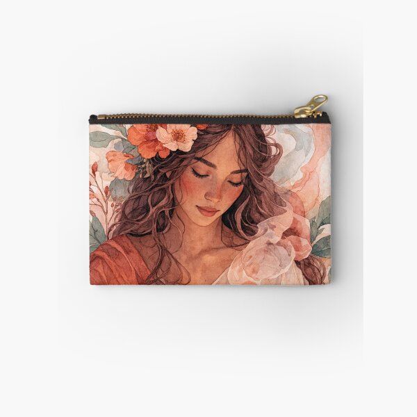 Item preview, Hestia – Keeper of the Sacred Flame Watercolor Painting designed and sold by GalleryKauffeld.