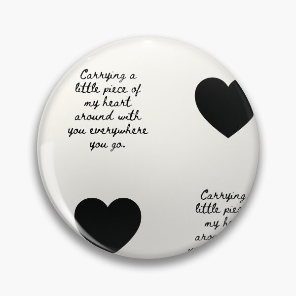 Item preview, Heart Quote Pattern Gift For Wife | Love Poem Design Gift For Girlfriend | Sweet Quote Pattern Gift For Daughter designed and sold by VivaFy.