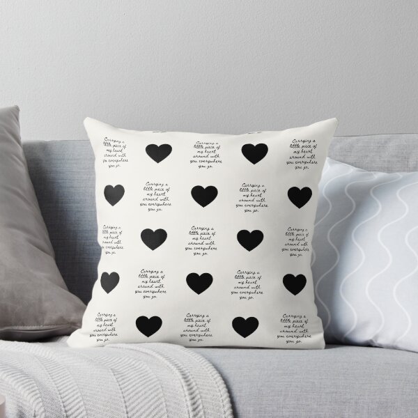 Item preview, Heart Quote Pattern Gift For Wife | Love Poem Design Gift For Girlfriend | Sweet Quote Pattern Gift For Daughter designed and sold by VivaFy.