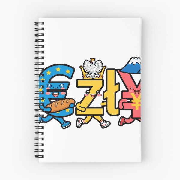 Item preview, Kawaii Currency Race - Cute Dollar Euro Zloty Yen Pound Running Marathon designed and sold by Surviving Monday Club.