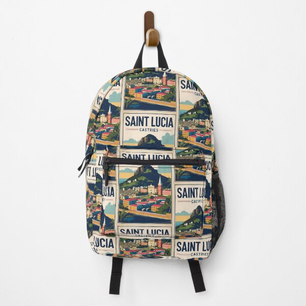 Item preview, Saint Lucia Vintage Travel Tourism designed and sold by TravelersGems.