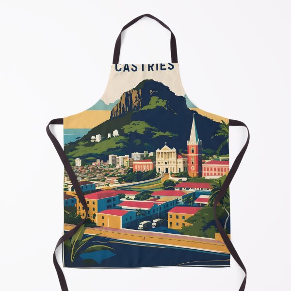 Item preview, Saint Lucia Vintage Travel Tourism designed and sold by TravelersGems.