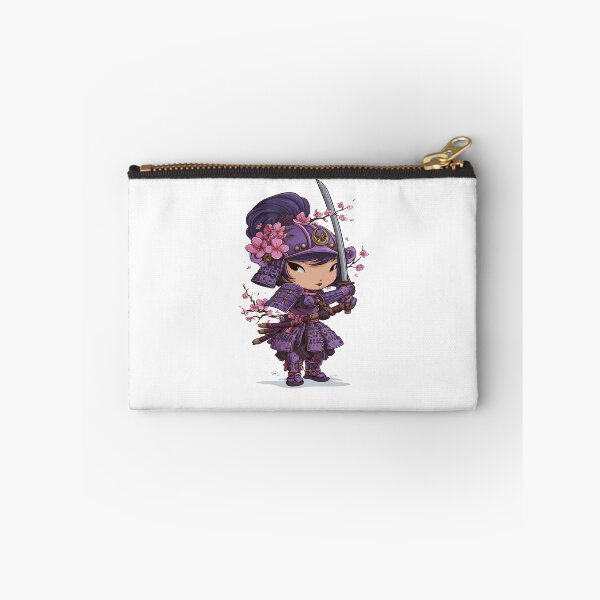 Item preview, chibi samurai warrior girl character designed and sold by cutemakerotart.