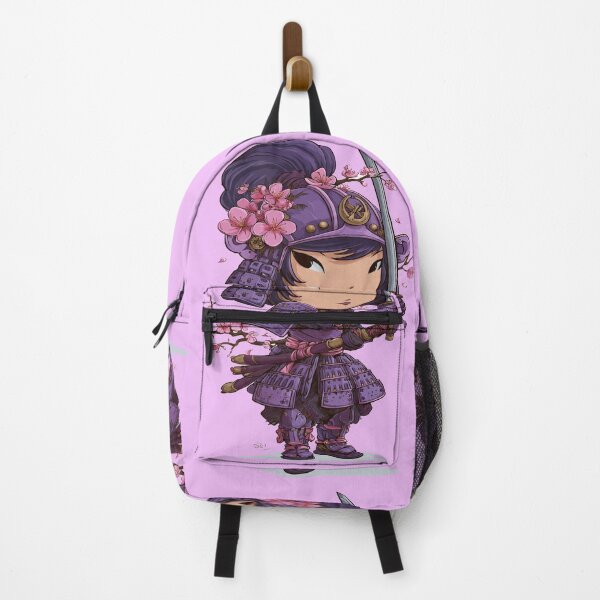 Item preview, chibi samurai warrior girl character designed and sold by cutemakerotart.