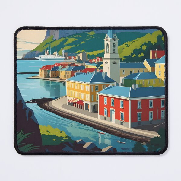 Item preview, Saint Pierre And Miquelon Vintage Travel designed and sold by TravelersGems.
