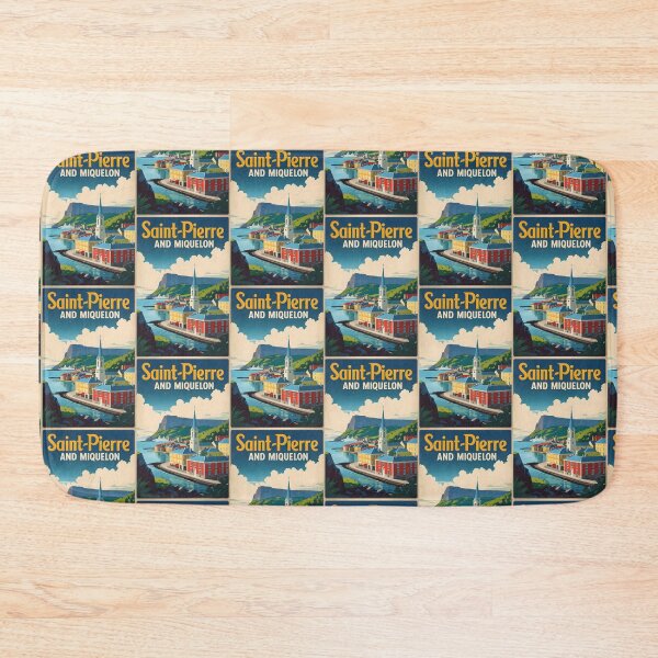 Item preview, Saint Pierre And Miquelon Vintage Travel designed and sold by TravelersGems.