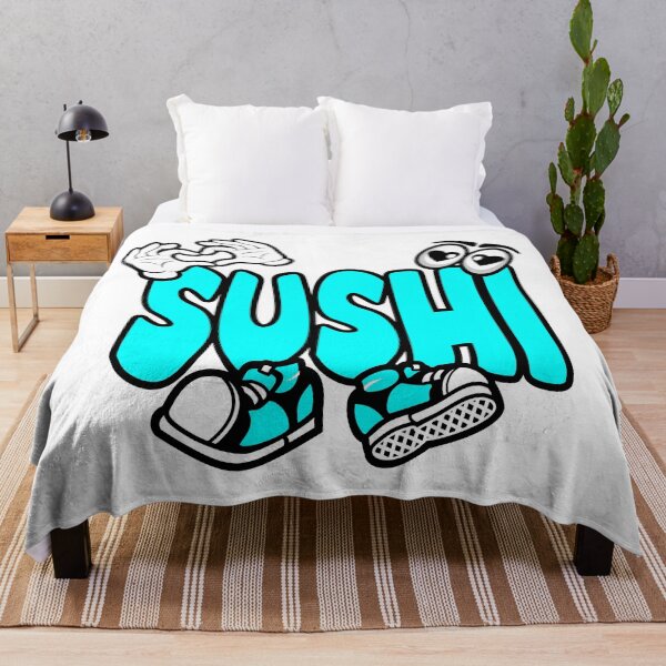 Item preview, FOOD Copy of SUSHI - DRINK Cartoon Character Bold Retro designed and sold by NFTWords.