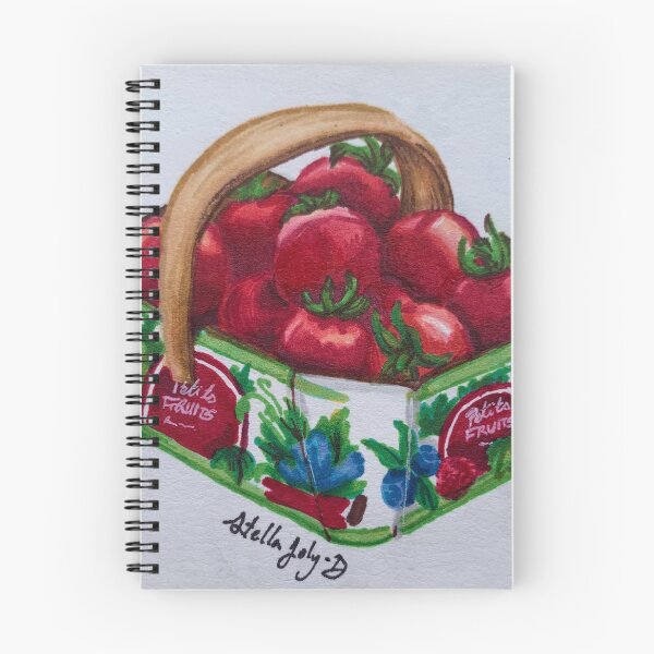 Item preview, Cherry Tomatoes in a Basket  designed and sold by purpleirisbloom.