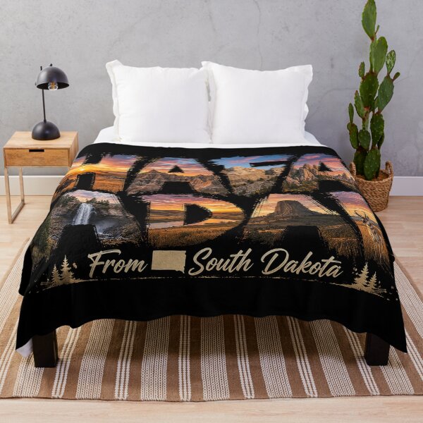 Item preview, Håfa Adai from South Dakota: Mount Rushmore, Badlands & Great Plains Spirit designed and sold by BlissBlvdShop.