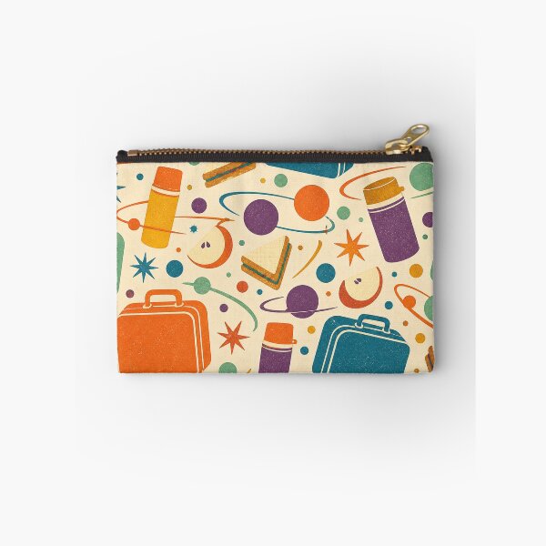 Item preview, Tangerine Lunchbox Orbit Pattern designed and sold by aihrgdesign.