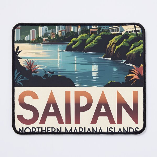 Item preview, Saipan Northern Mariana Islands Vintage Travel designed and sold by TravelersGems.