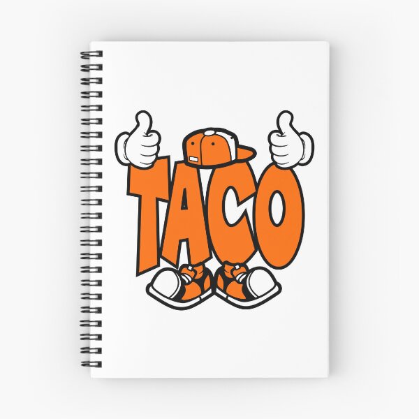 Item preview, TACO - FOOD Street Lettering Cartoon Character  designed and sold by NFTWords.