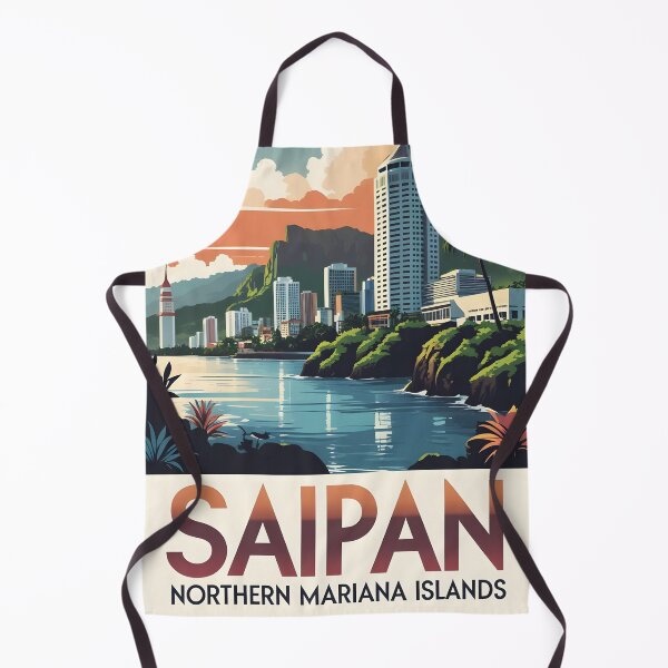 Item preview, Saipan Northern Mariana Islands Vintage Travel designed and sold by TravelersGems.