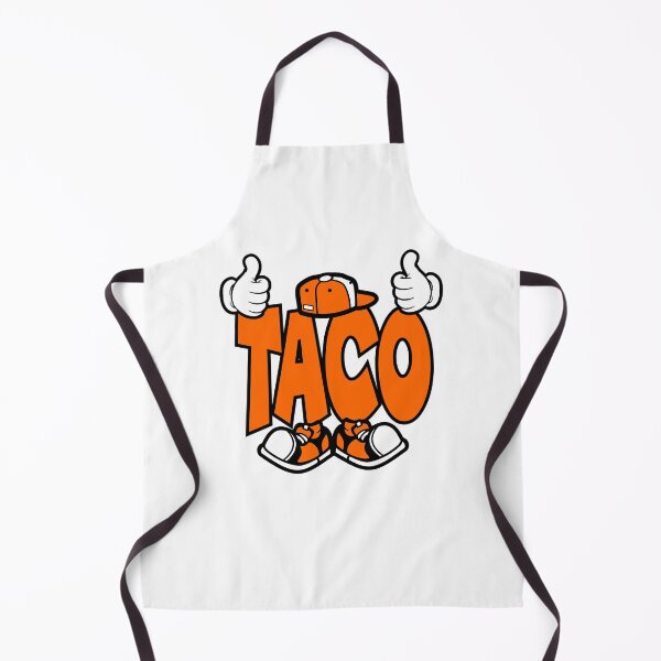 Item preview, TACO - FOOD Street Lettering Cartoon Character  designed and sold by NFTWords.