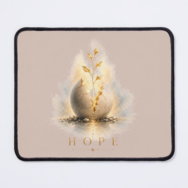 Item preview, Hope - Golden Botanical Emotion Art designed and sold by PrintGo26.