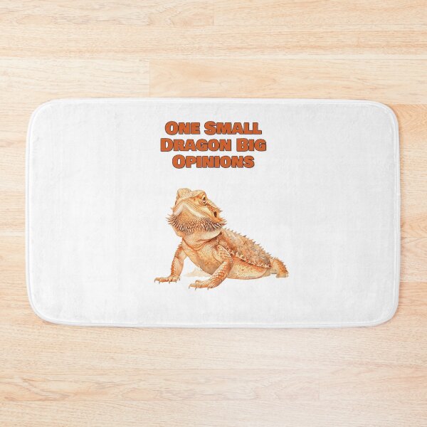 Item preview, One Small Dragon Big Opinions Funny Bearded Dragon Design designed and sold by NatureUnleashed.
