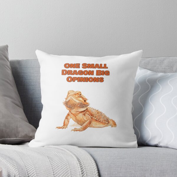 Item preview, One Small Dragon Big Opinions Funny Bearded Dragon Design designed and sold by NatureUnleashed.