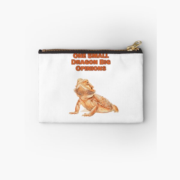 Item preview, One Small Dragon Big Opinions Funny Bearded Dragon Design designed and sold by NatureUnleashed.