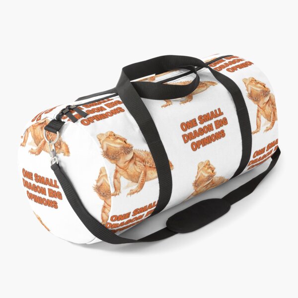 Item preview, One Small Dragon Big Opinions Funny Bearded Dragon Design designed and sold by NatureUnleashed.