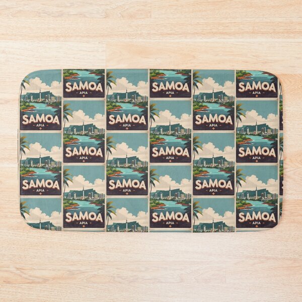 Item preview, Apia Samoa Vintage Travel Tourism designed and sold by TravelersGems.