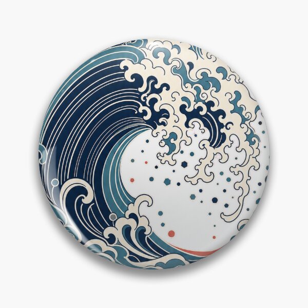 Item preview, Strength Beneath The Surface Wave Vector Graphic Tee designed and sold by KIDEnia.