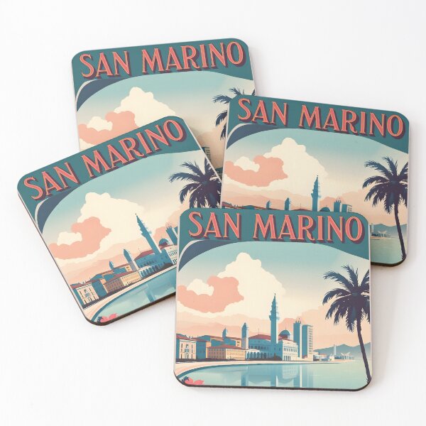 Item preview, San Marino City Vintage Travel Tourism designed and sold by TravelersGems.