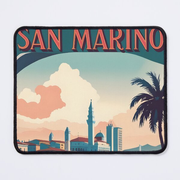 Item preview, San Marino City Vintage Travel Tourism designed and sold by TravelersGems.