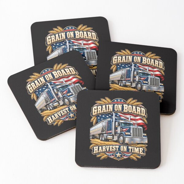 Item preview, Grain Trucker – Grain on Board, Harvest on Time designed and sold by Zerberus71.