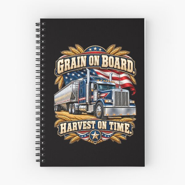 Item preview, Grain Trucker – Grain on Board, Harvest on Time designed and sold by Zerberus71.