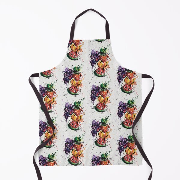 Item preview, Abstract Fruit Lady Watercolor Splatter Art designed and sold by Fabpercent.