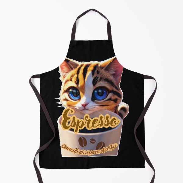 Item preview, Cute Espresso Kitty! designed and sold by Vinaelly.