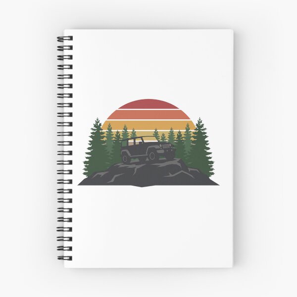 Item preview, Retro Rugged Jeep SUV Silhouette Mountain Vintage Sunset Art designed and sold by pattman.