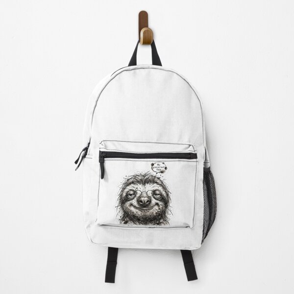 Item preview, Ironical Sloth Sketch with Glasses designed and sold by Snurly.