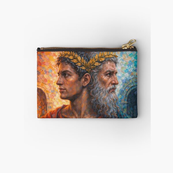Item preview, Janus – Roman God of Beginnings Painting designed and sold by GalleryKauffeld.