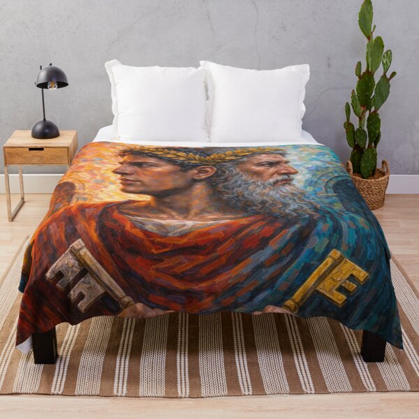 Item preview, Janus – Roman God of Beginnings Painting designed and sold by GalleryKauffeld.